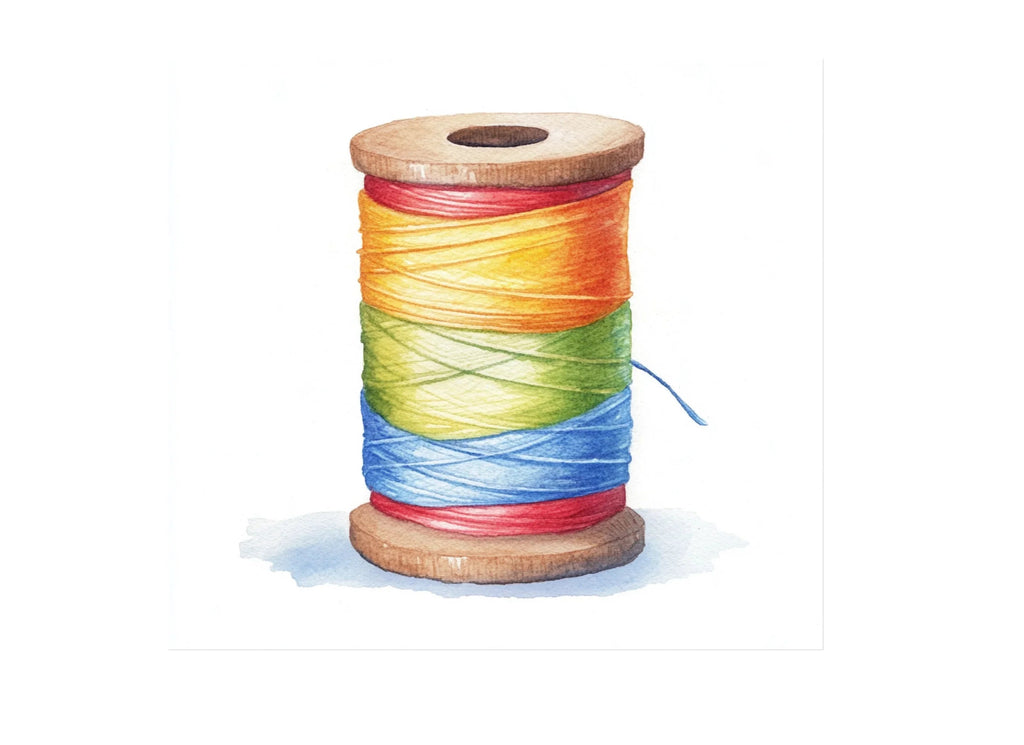 Thread Spools Clipart Bundle