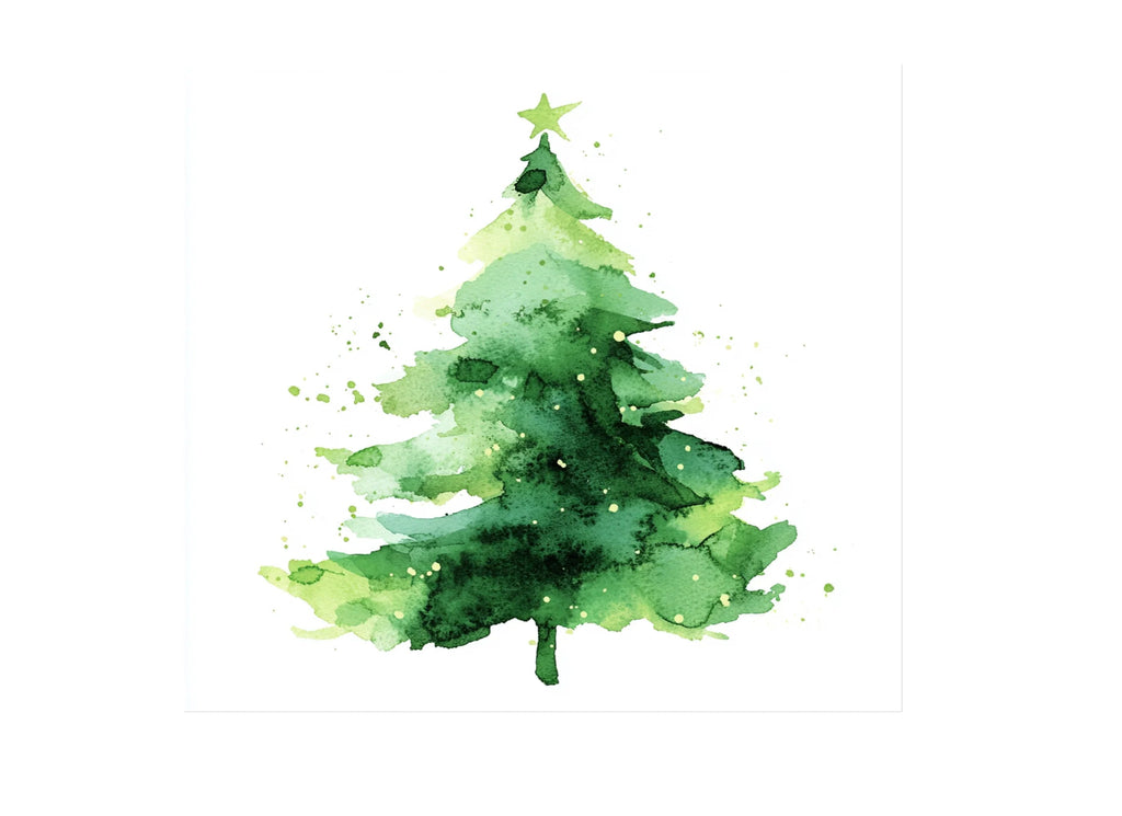 Green Pine Tree Clipart Bundle