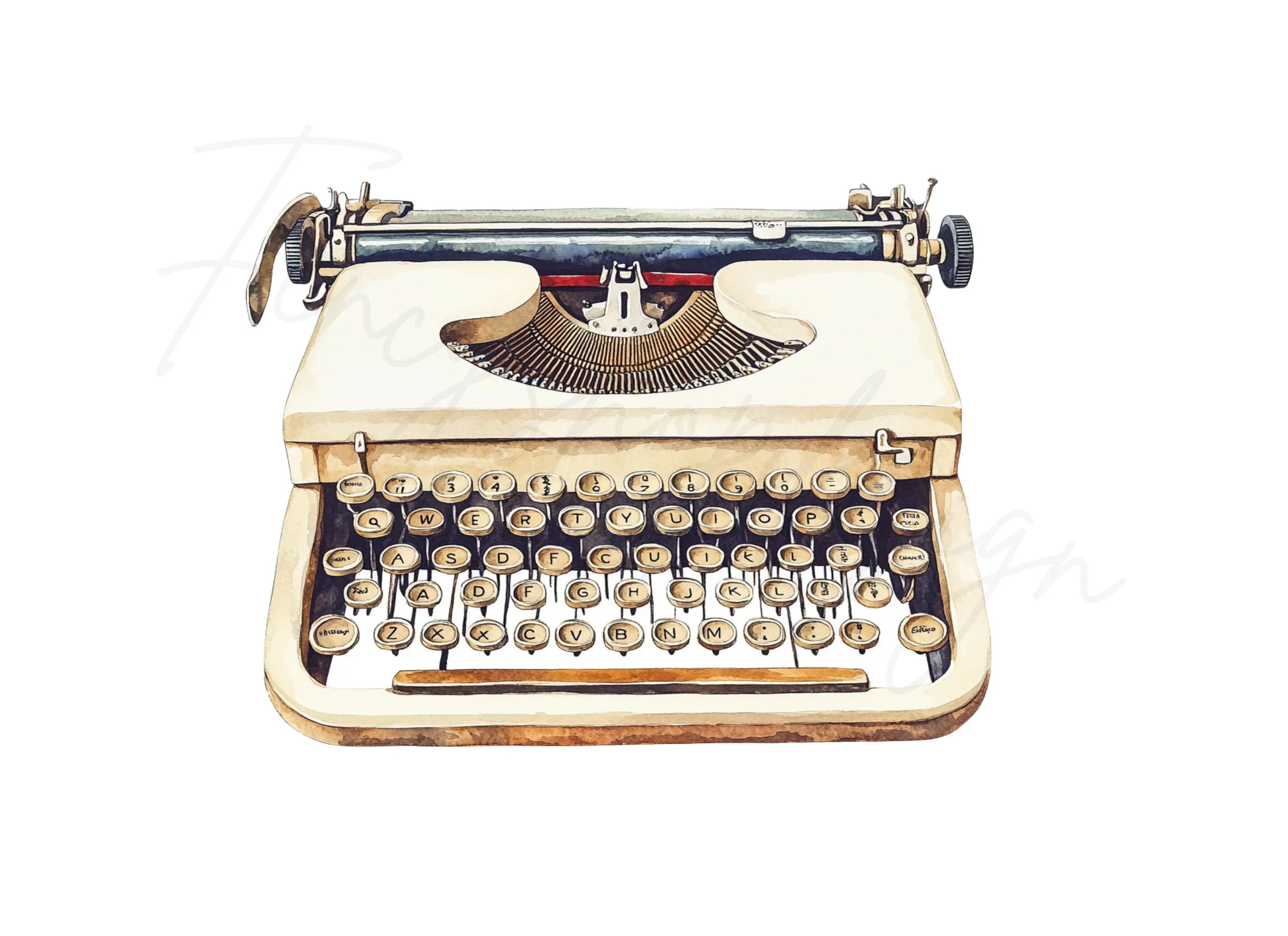 Typewriter Clipart Bundle