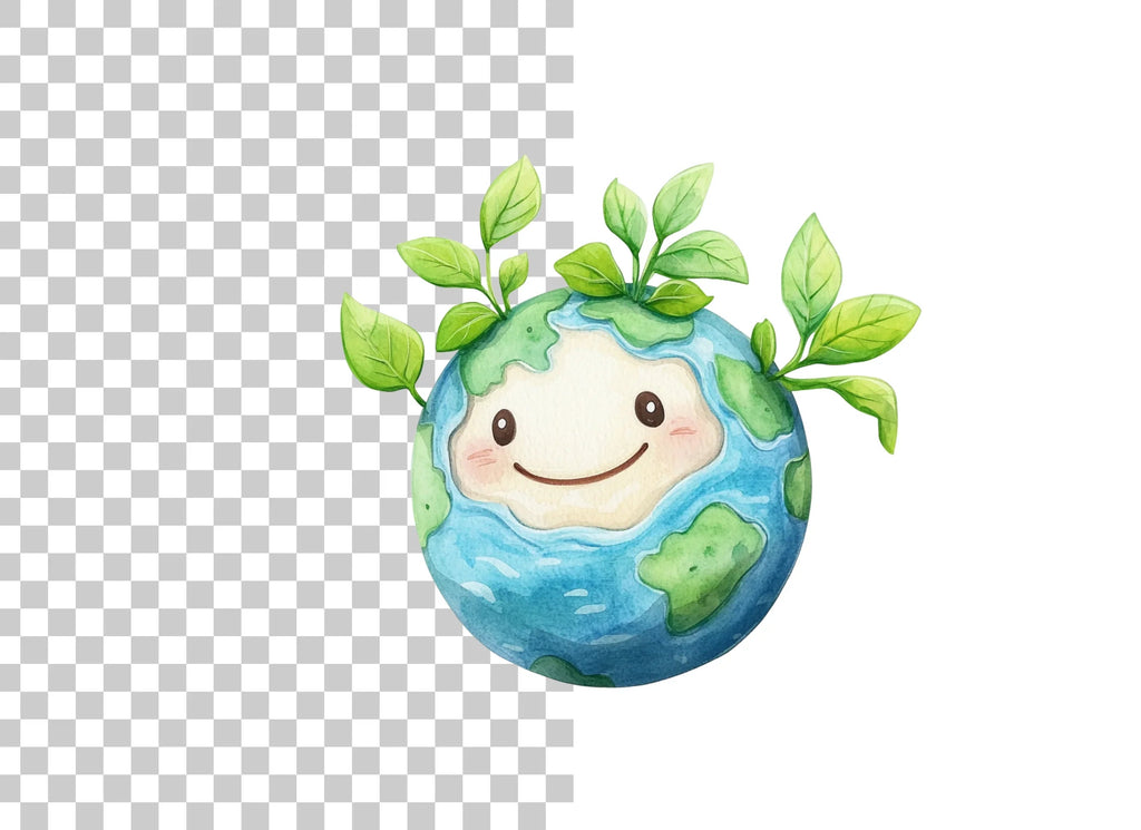 Cute Earth Day Clipart Bundle