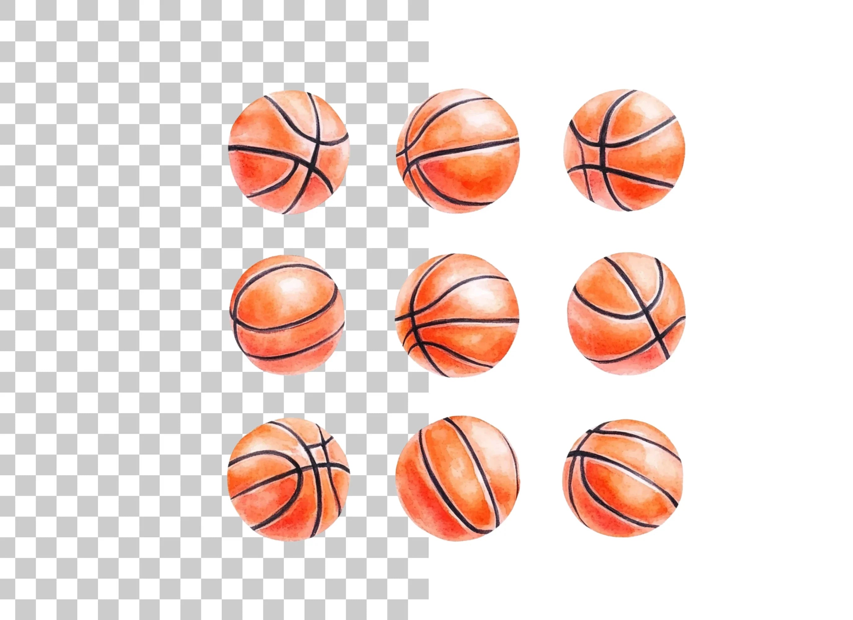 Basketball Clipart Bundle