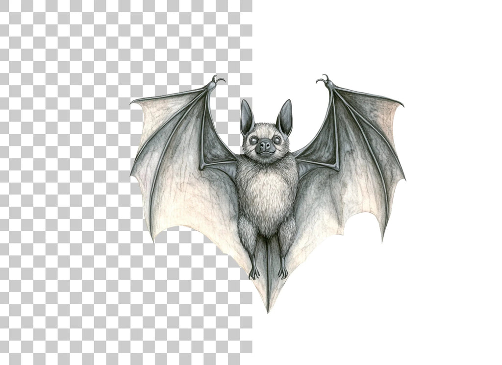 Cute Bat Clipart Bundle