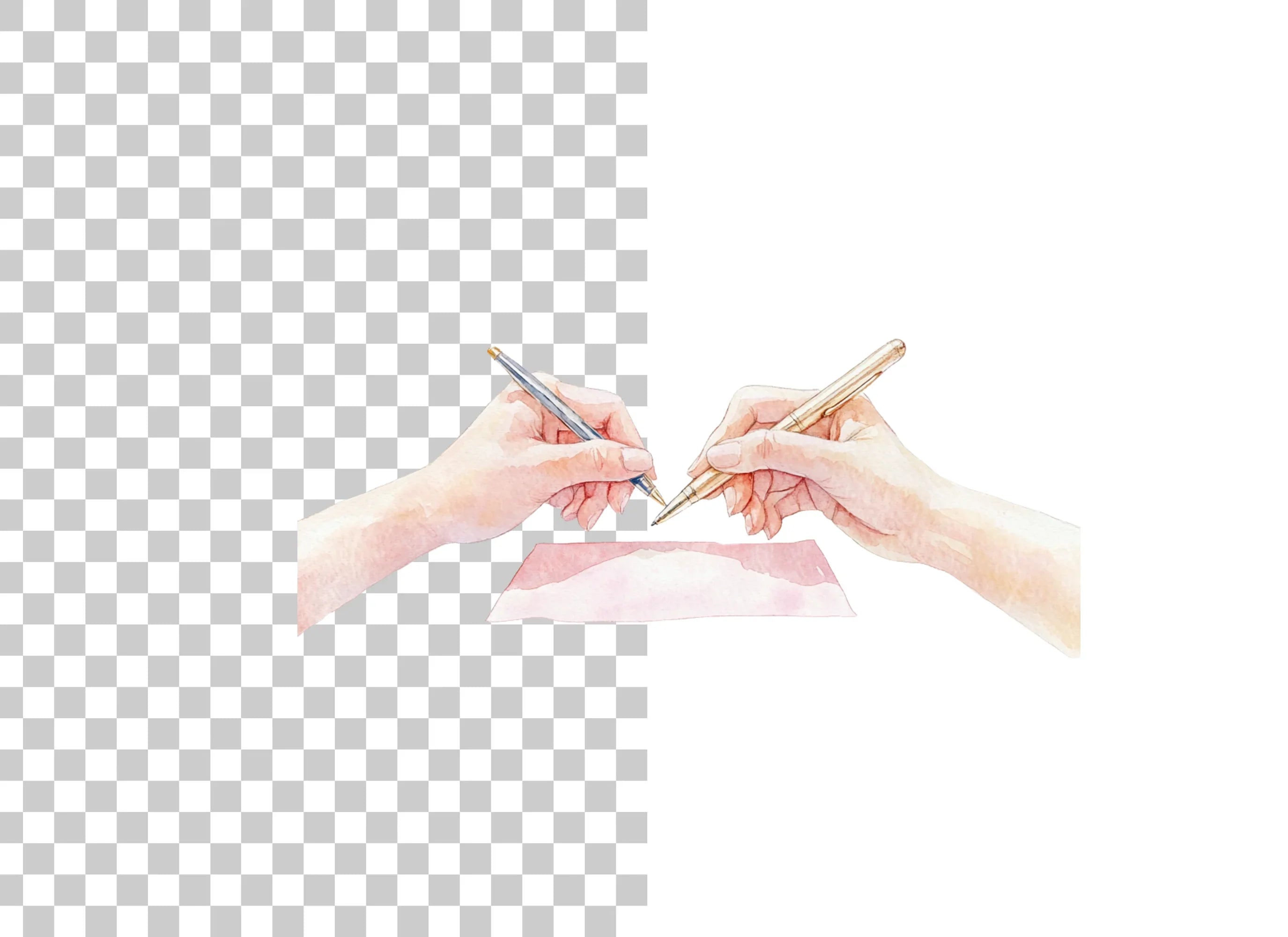 Hands Writing Clipart Bundle