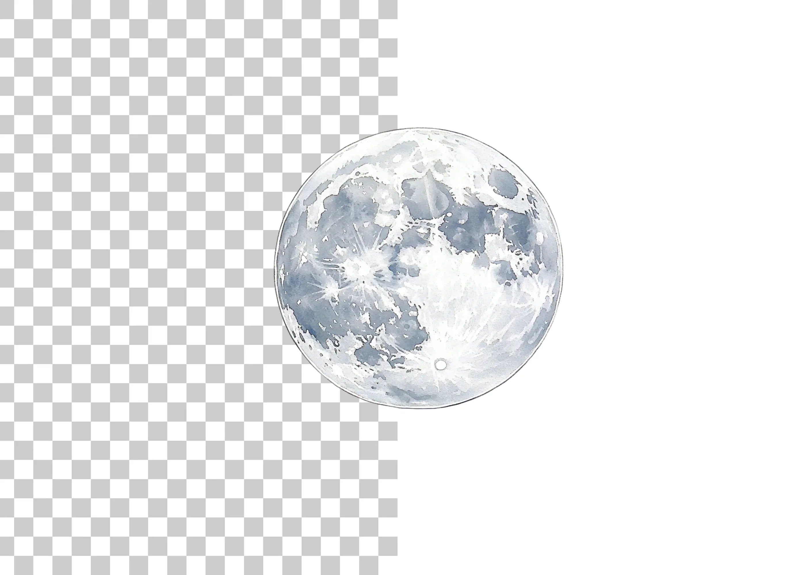 Moon Clipart Bundle