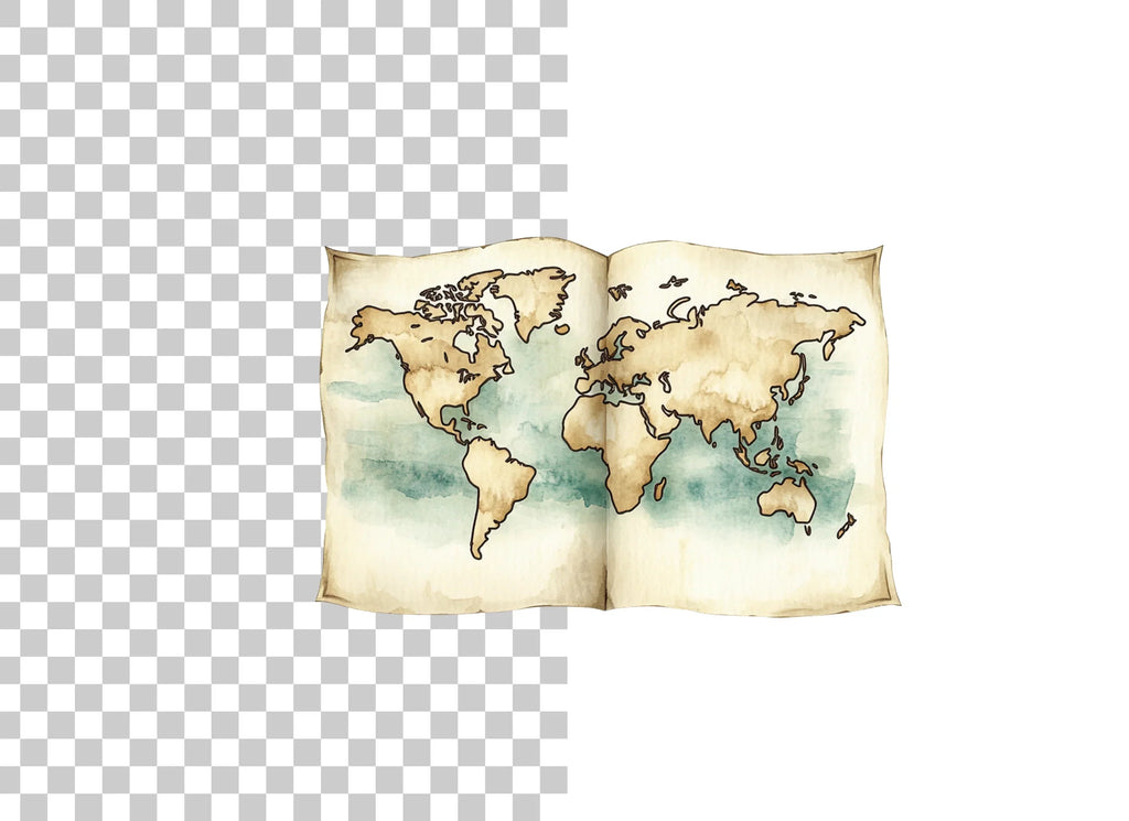 World Map Clipart Bundle