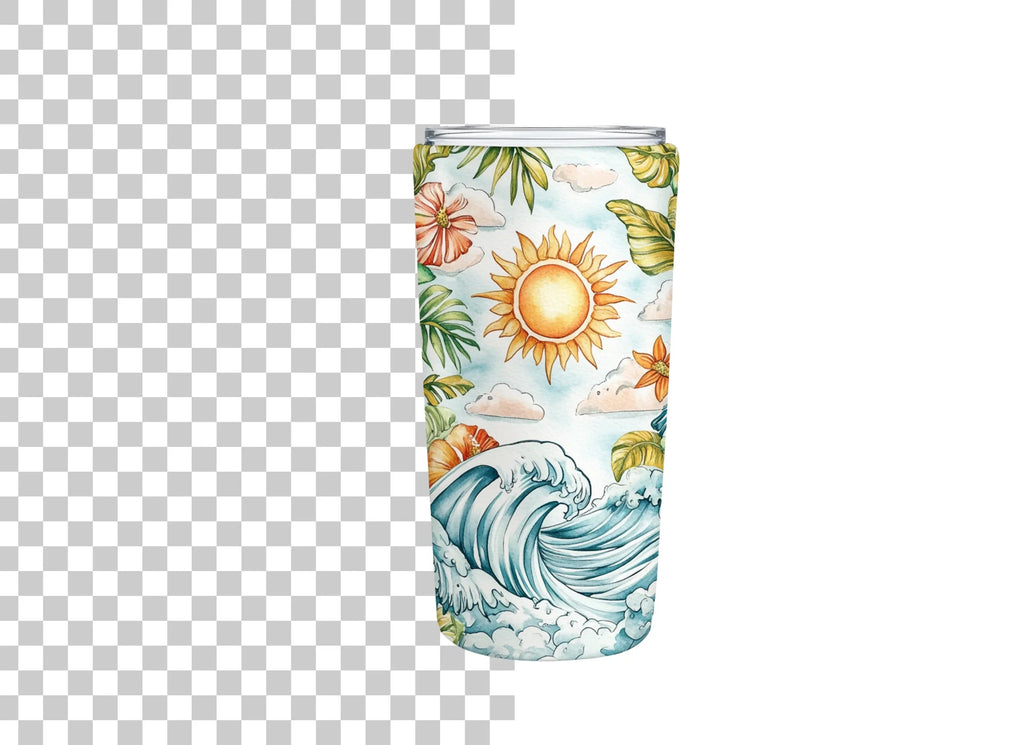Tropical Summer Can Clipart Bundle