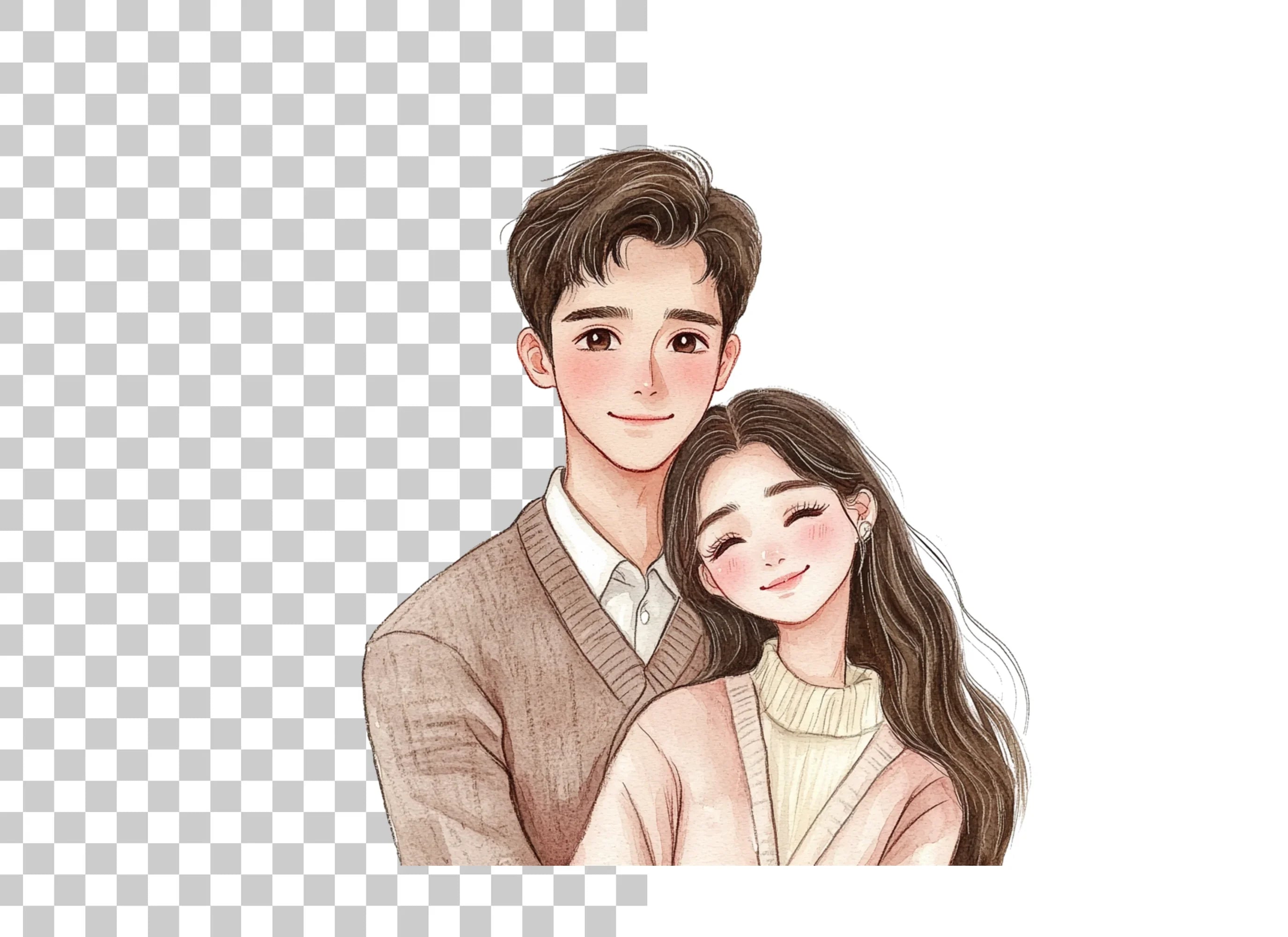 Couple Love Clipart Bundle
