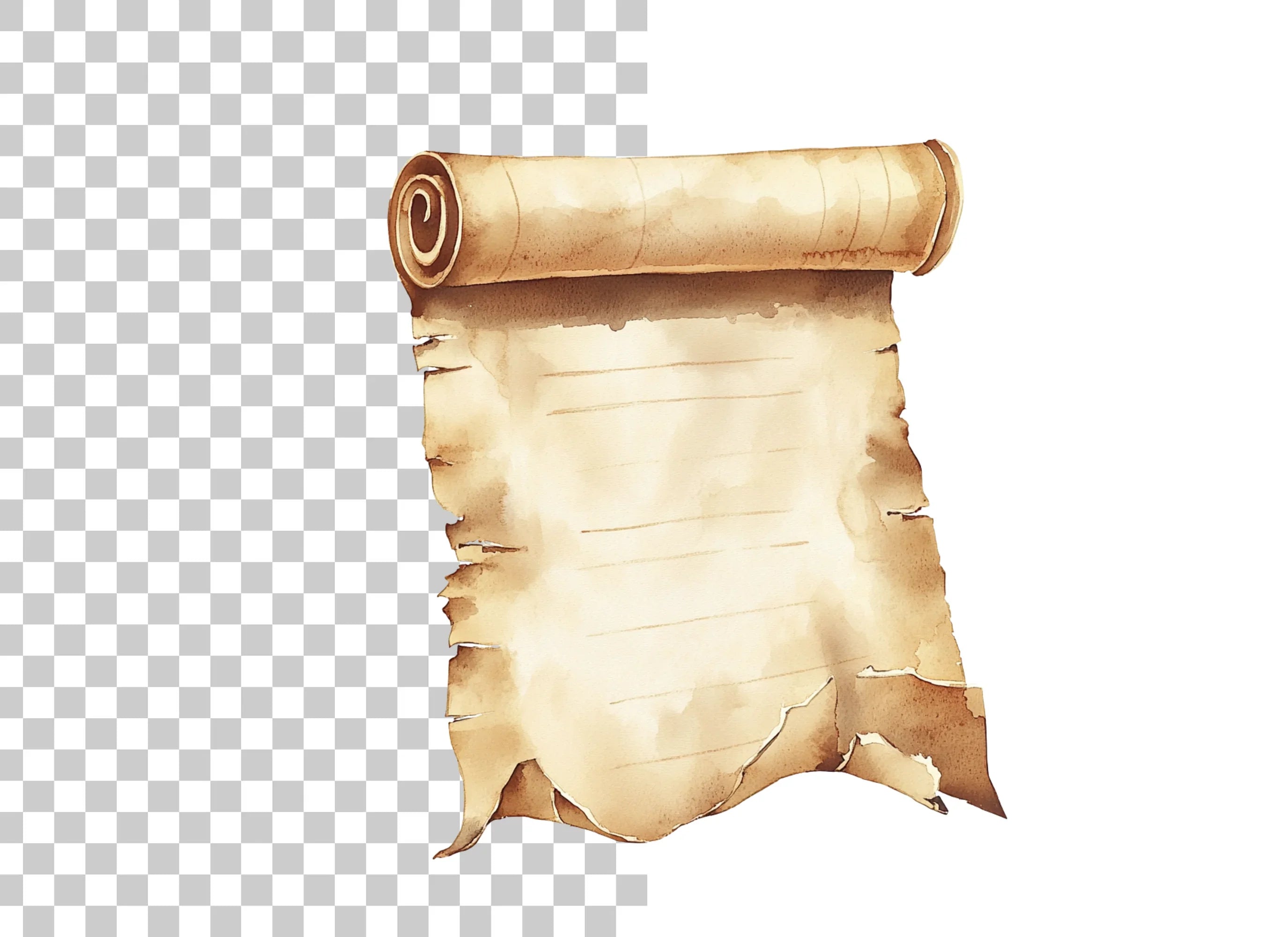 Vintage Scroll Clipart Bundle