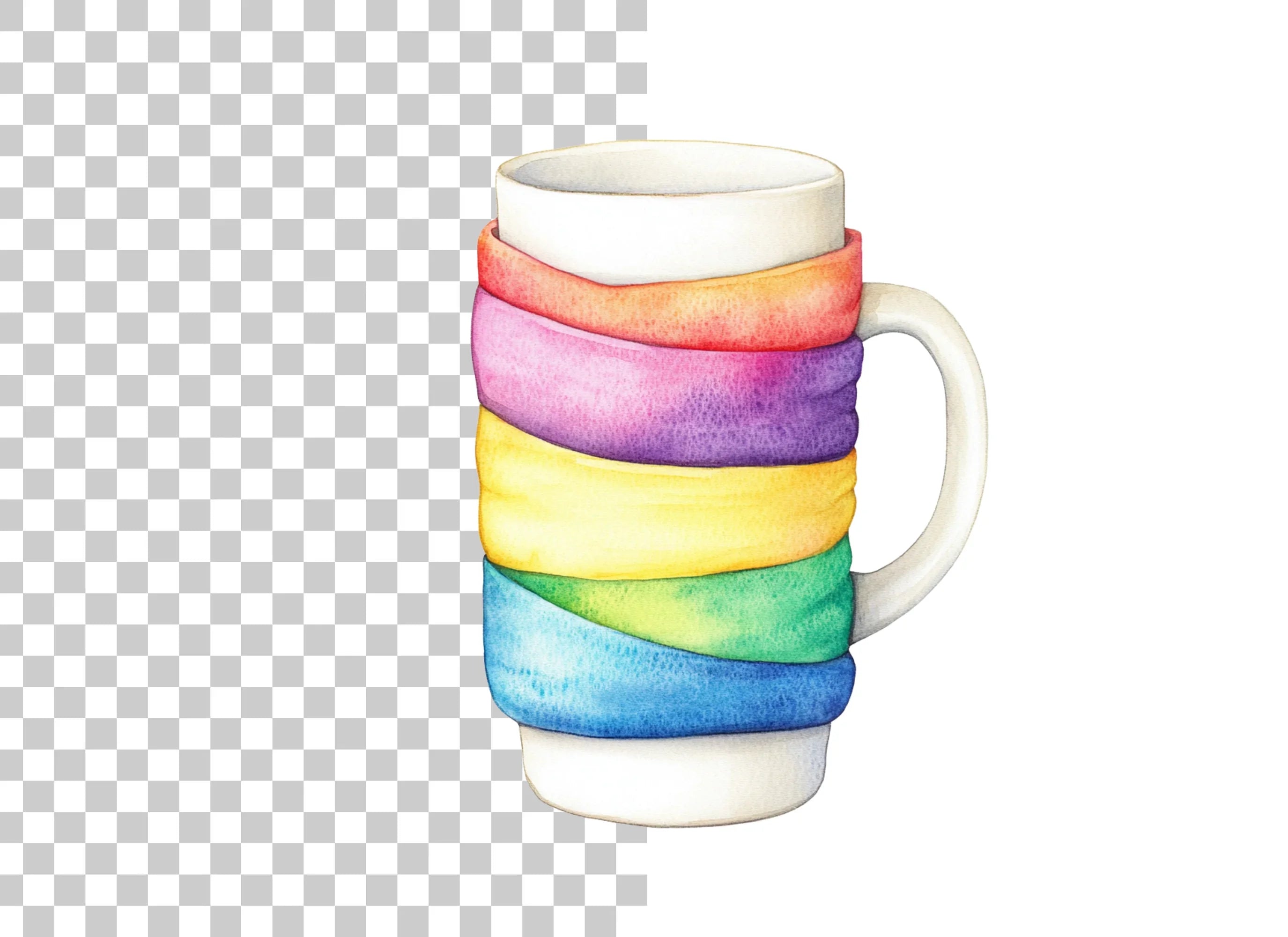 Rainbow Clipart Bundle