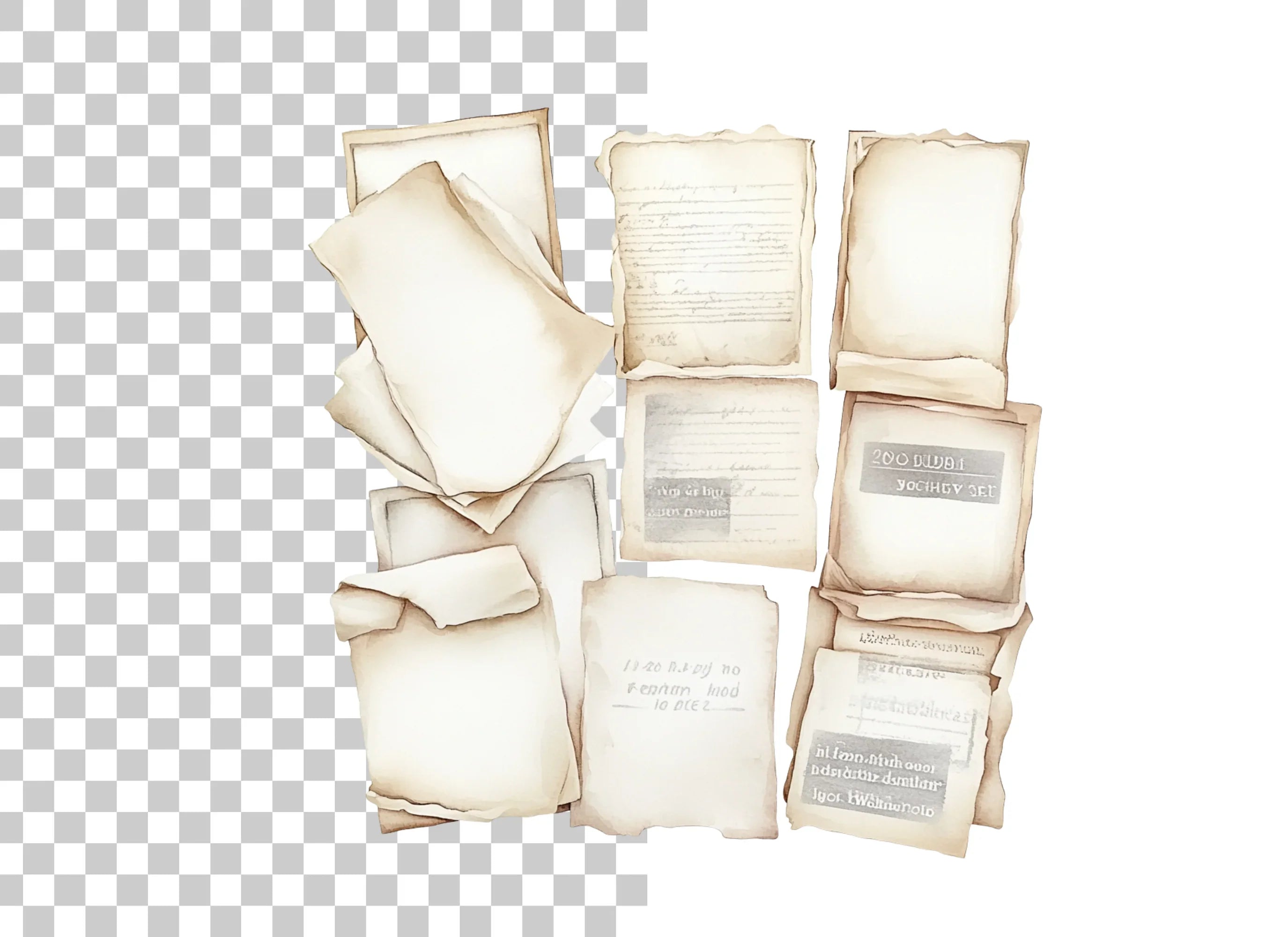 Vintage Clipart Bundle