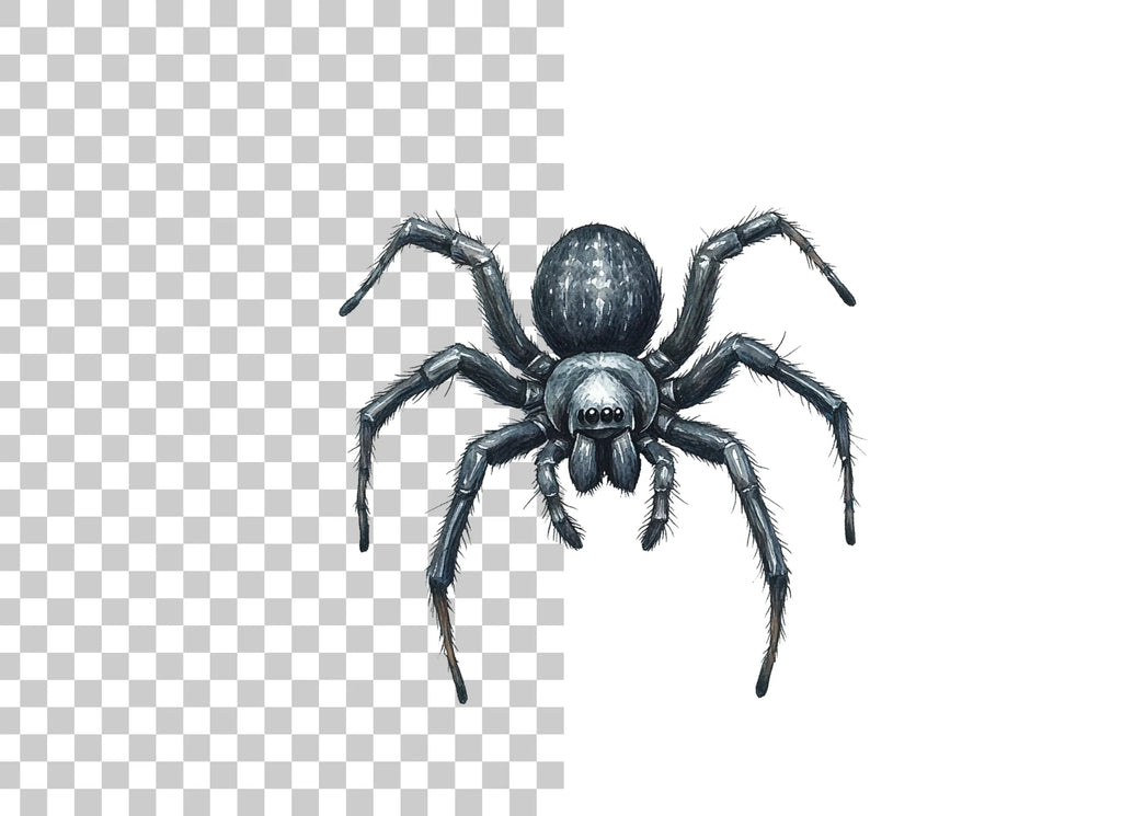 Dark Spider Clipart Bundle