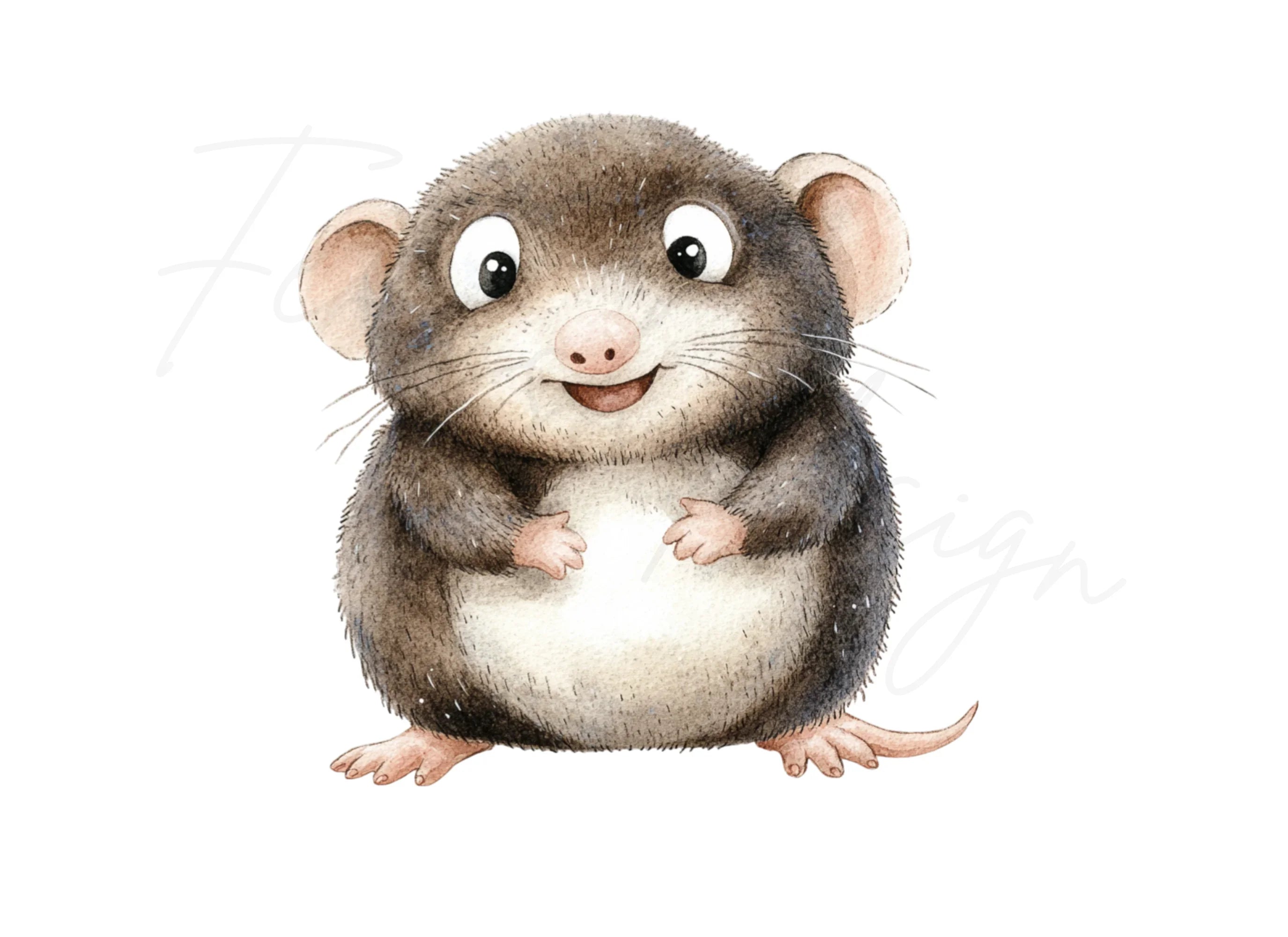 Charming Mouse Clipart Bundle
