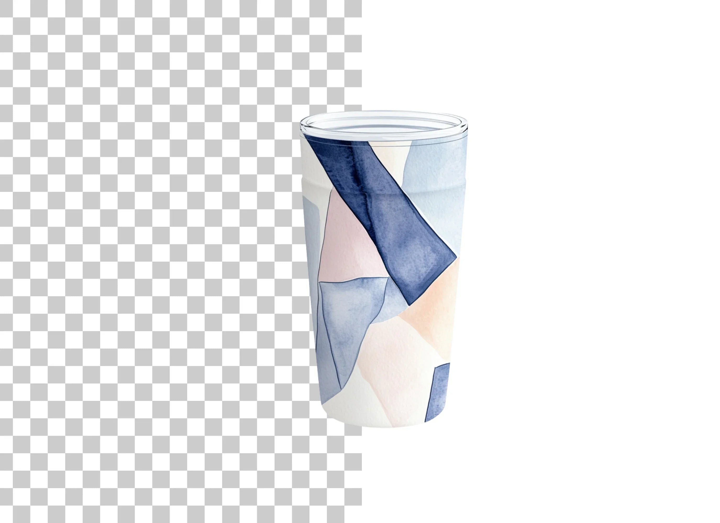 Abstract Tumbler Clipart Bundle
