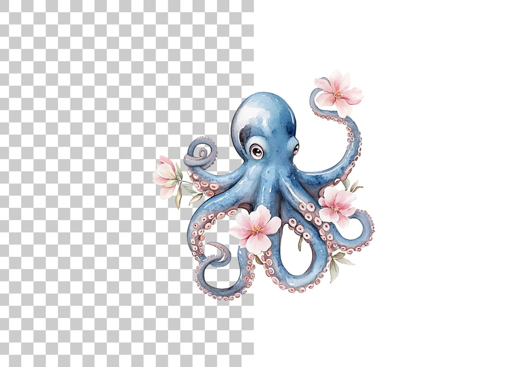 Octopus Clipart Bundle