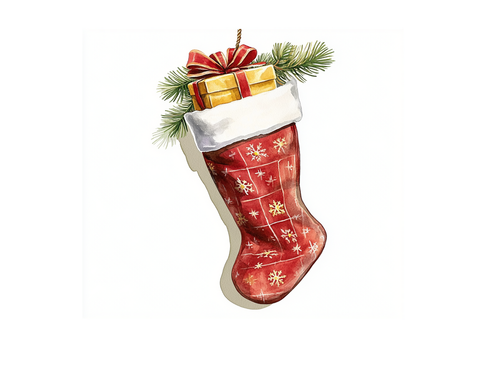 Christmas Stockings Clipart Bundle