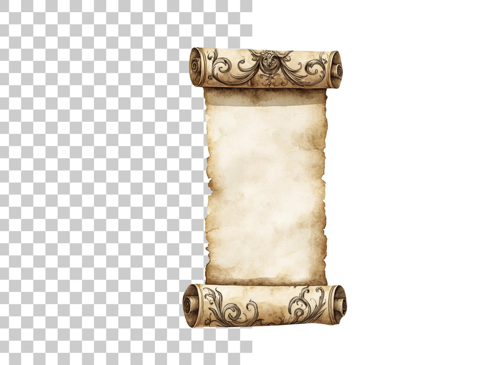 Ornate Scrolls Clipart Bundle