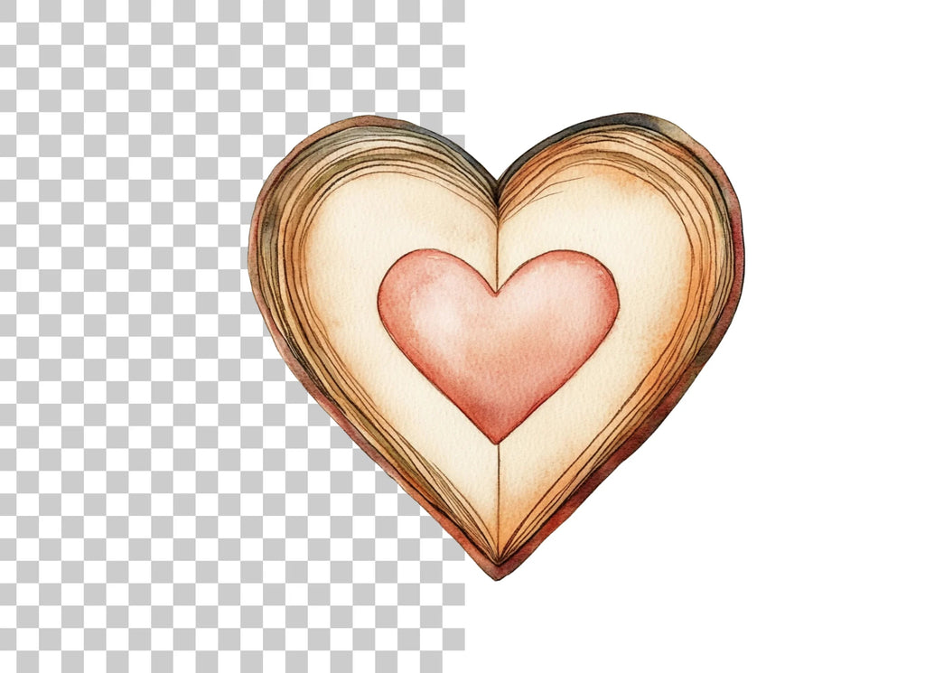 Heart Book Clipart Bundle