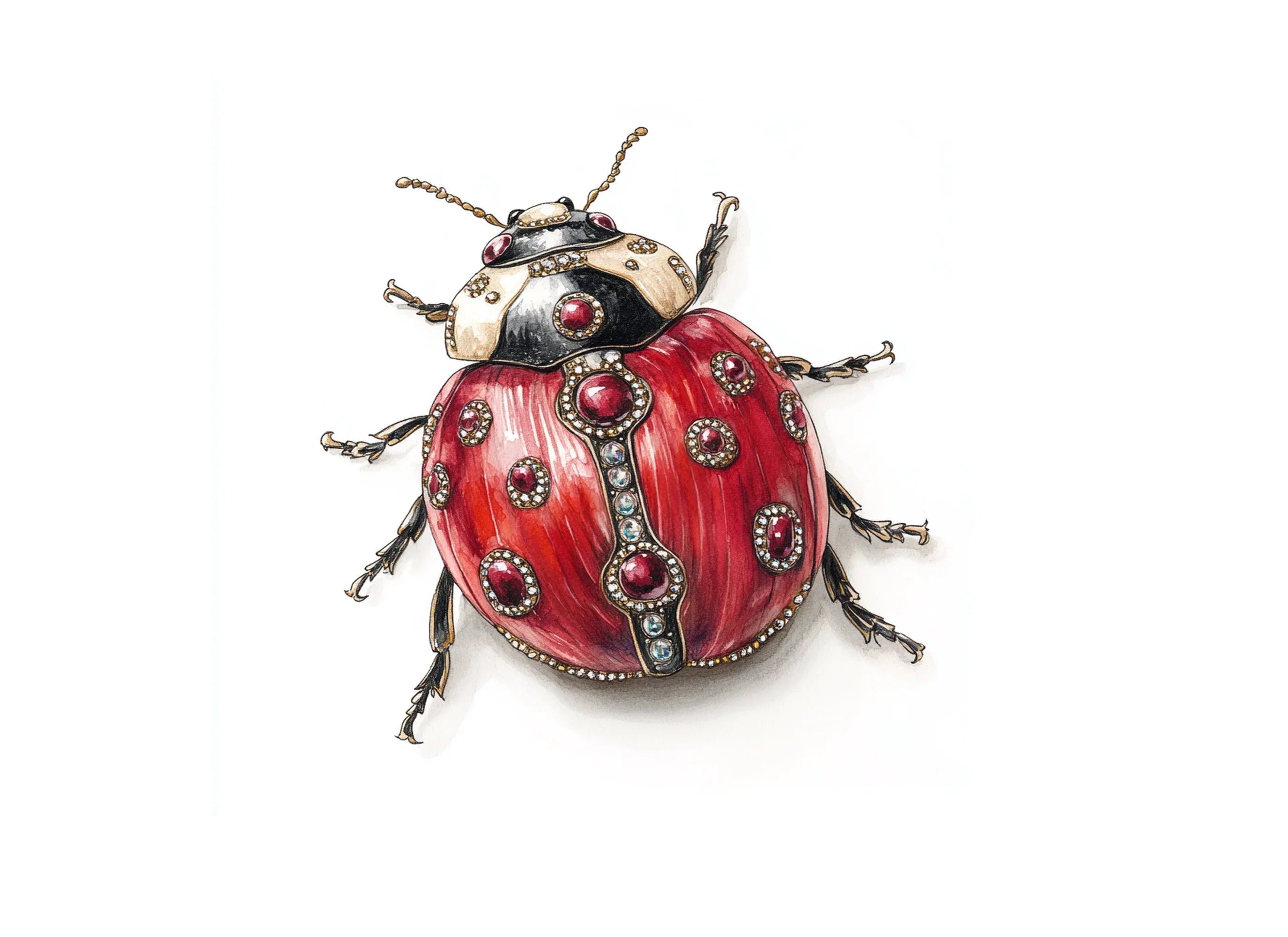 Jeweled Beetle Clipart Bundle