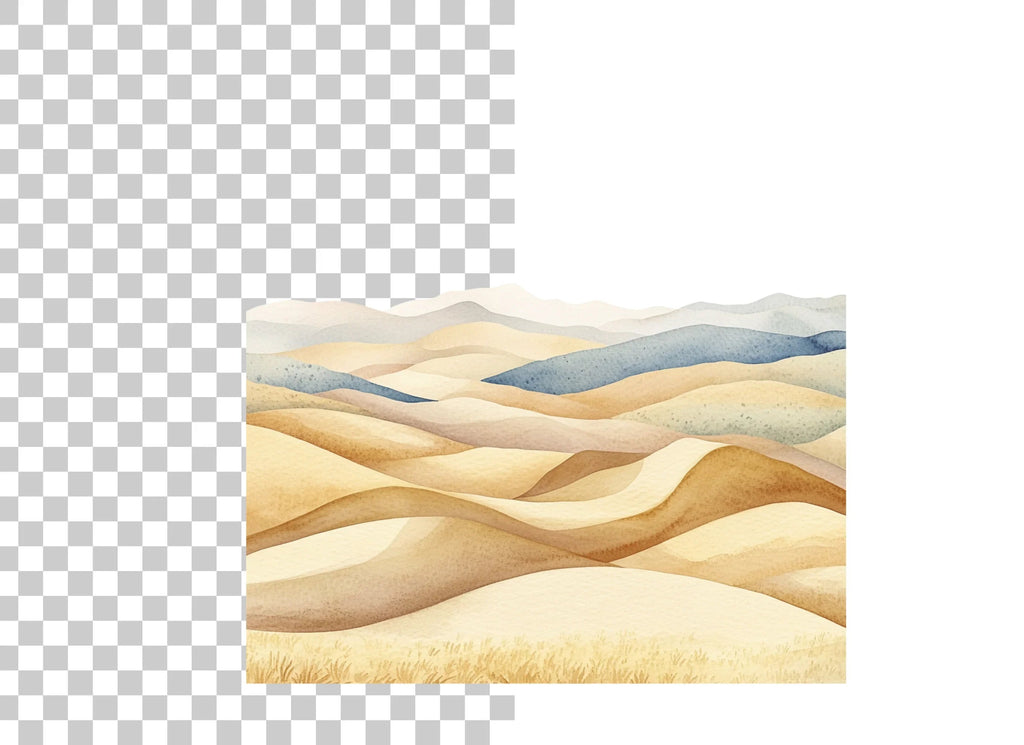 Desert Landscape Clipart Bundle