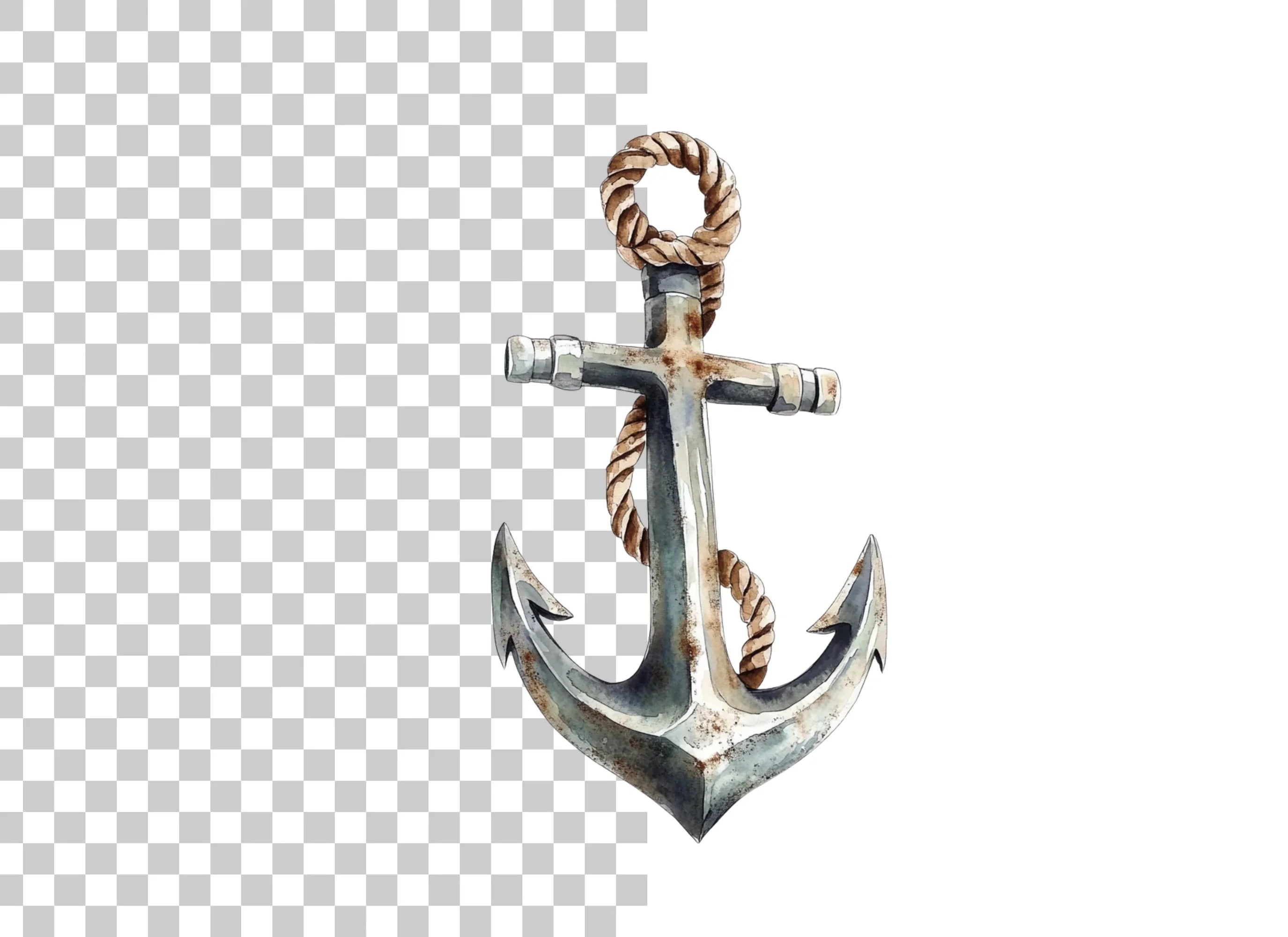 Nautical Anchor Clipart Bundle