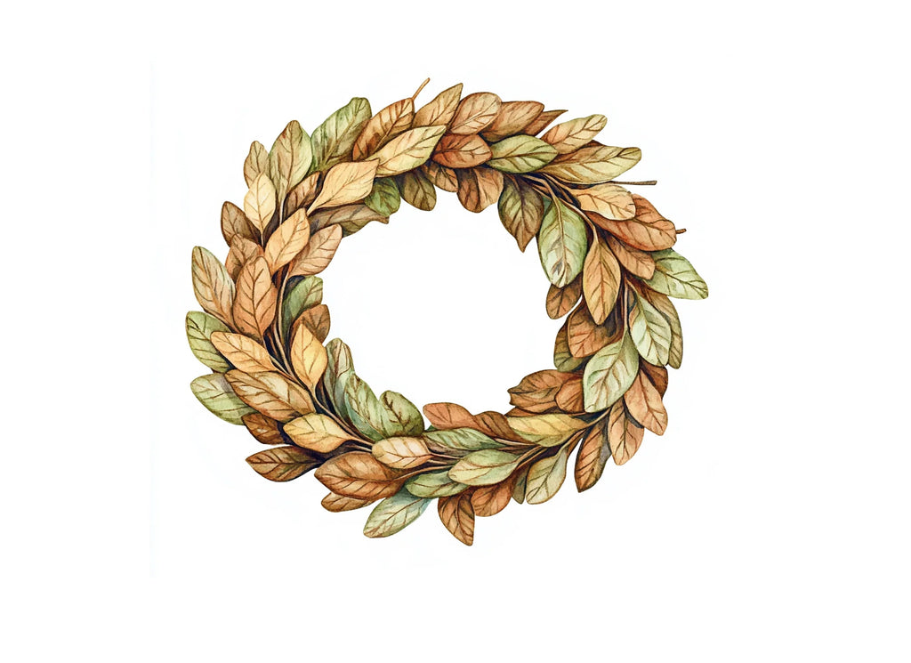 Autumn Wreath Clipart Bundle