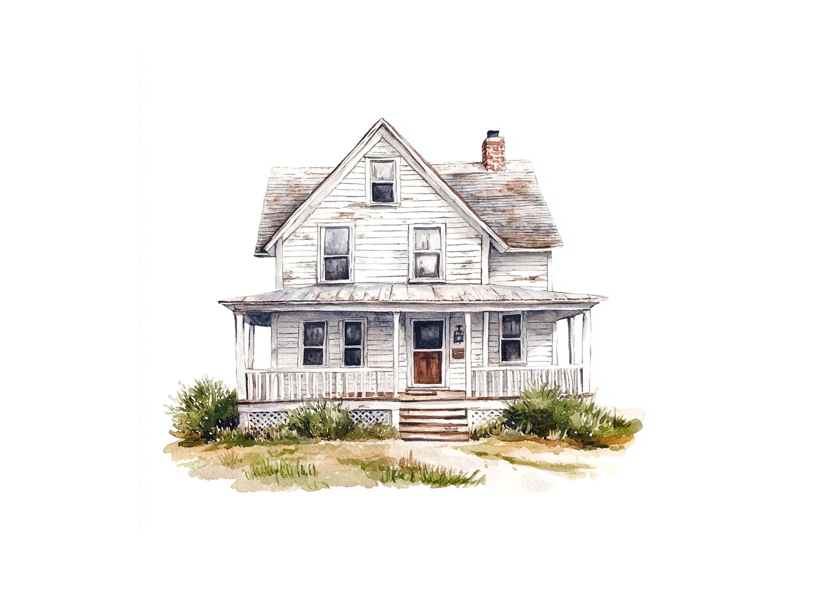 Vintage Farmhouse Clipart Bundle