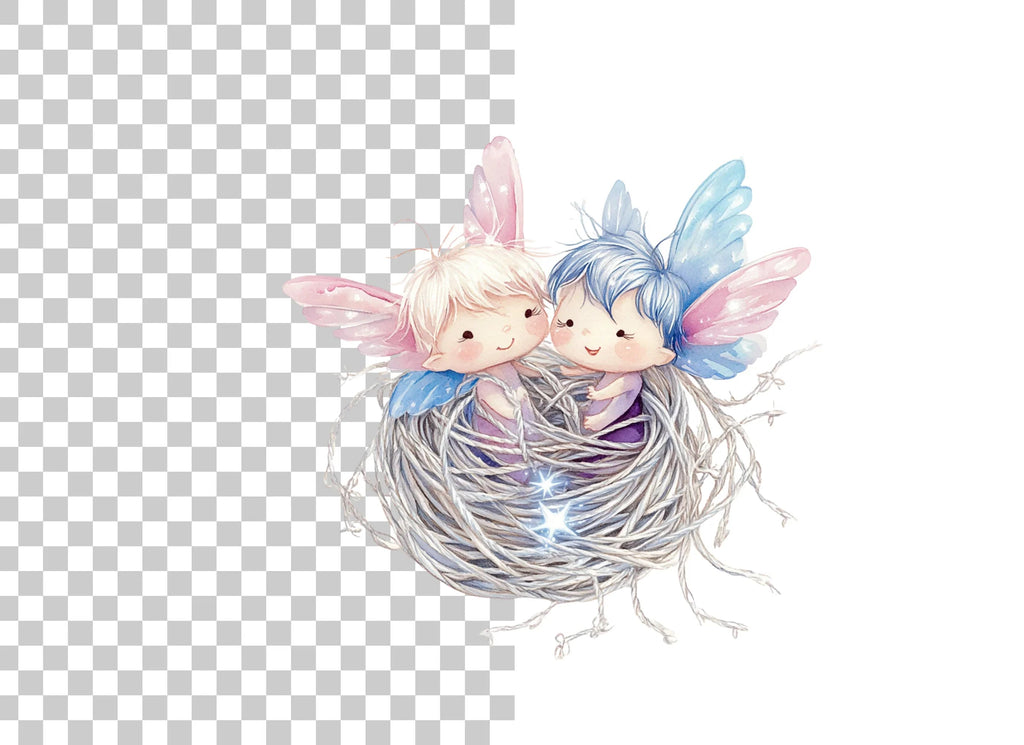 Enchanted Fairy Lights Clipart Bundle