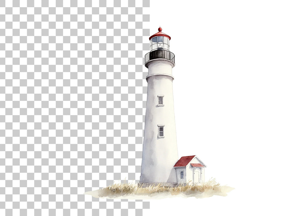Coastal Lighthouse Clipart Bundle
