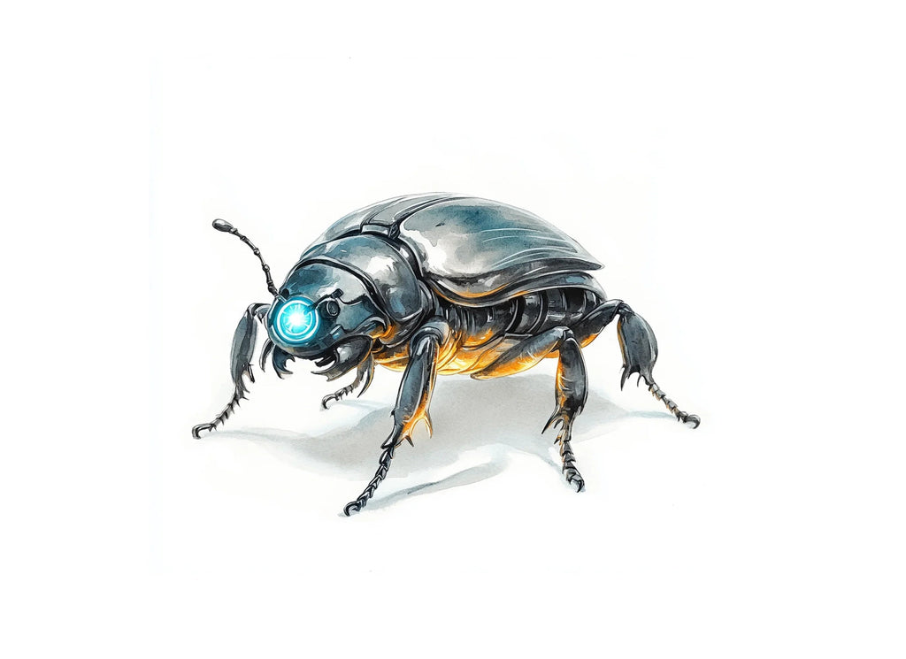 Steampunk Beetle Clipart Bundle