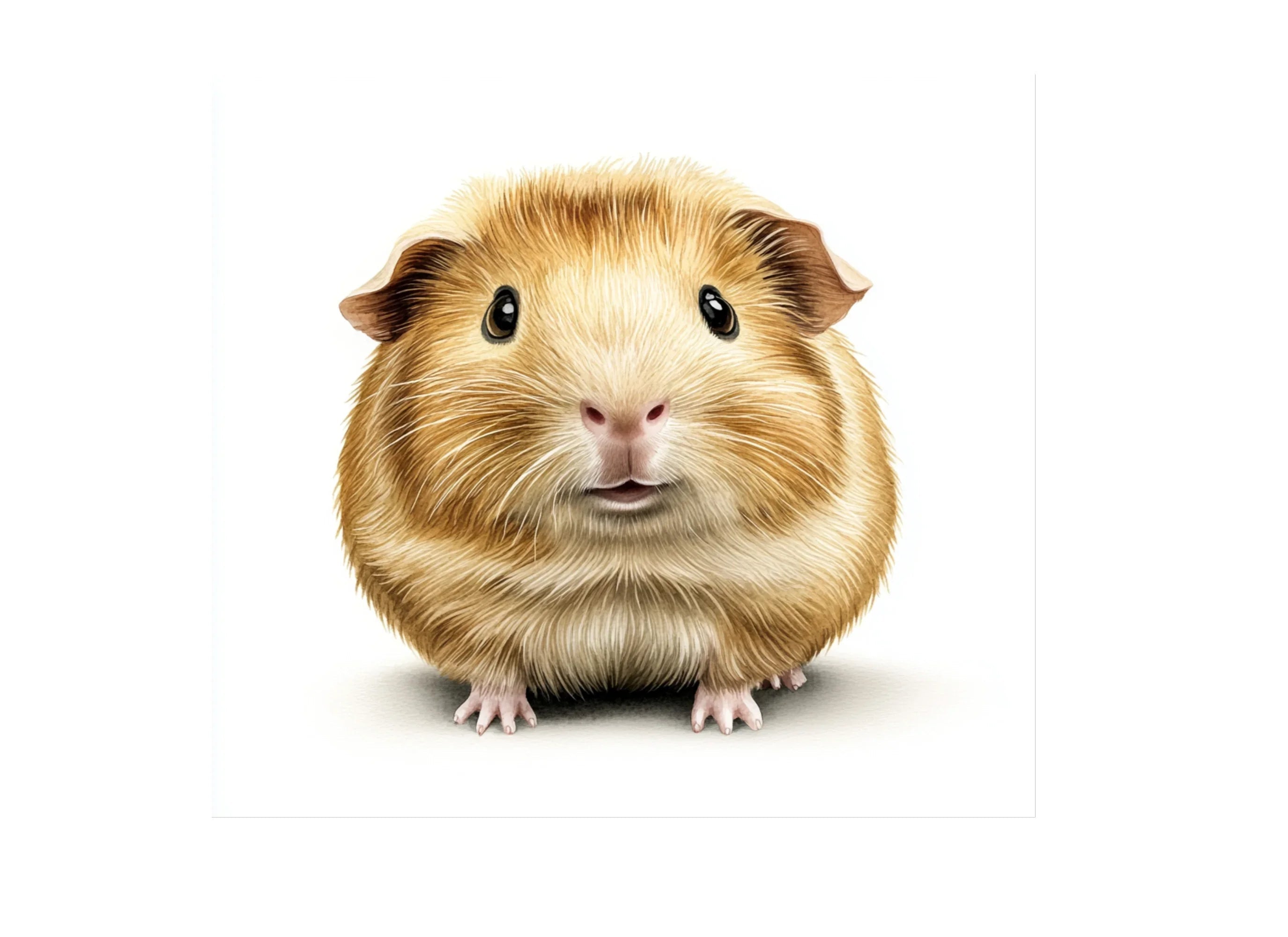 Cute Guinea Pig Clipart Bundle