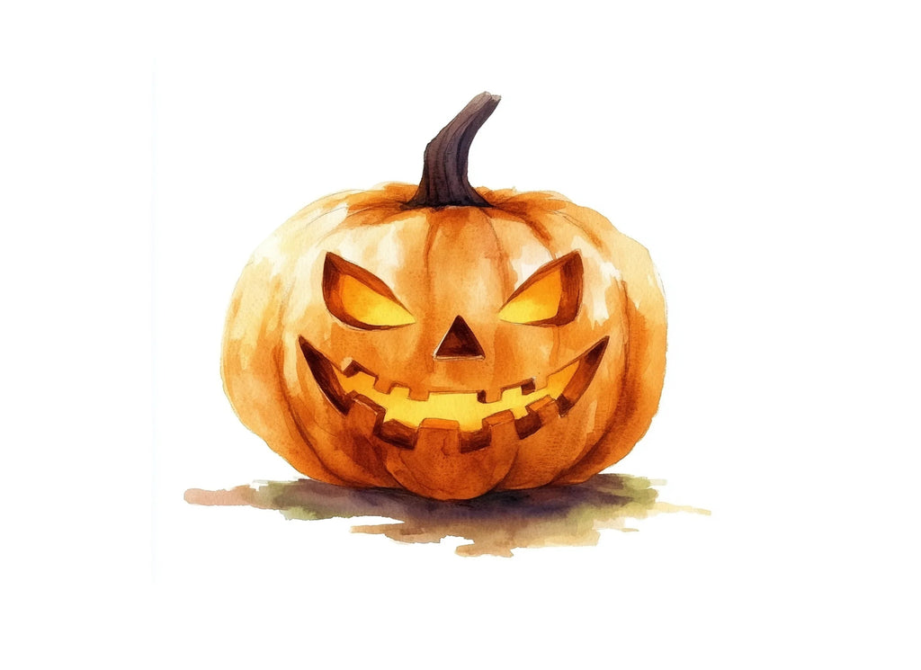 Spooky Jack Lantern Clipart Bundle