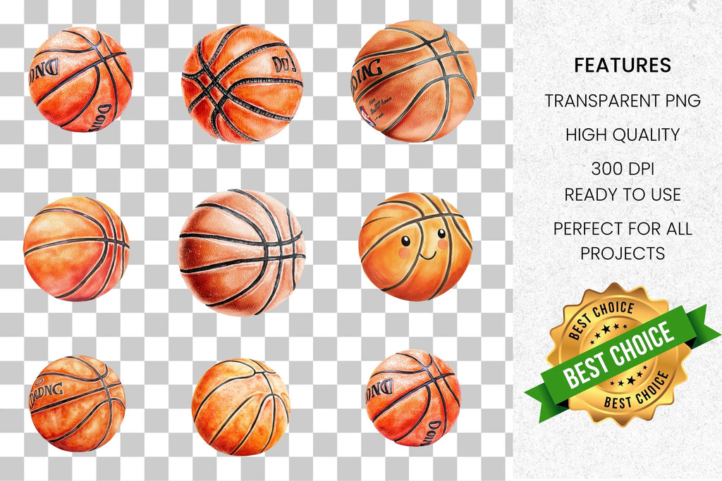 Basketball Sports Clipart Bundle