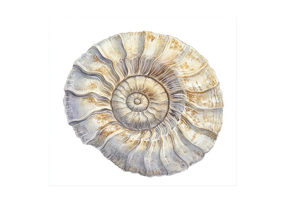 Ammonite Fossil Clipart Bundle