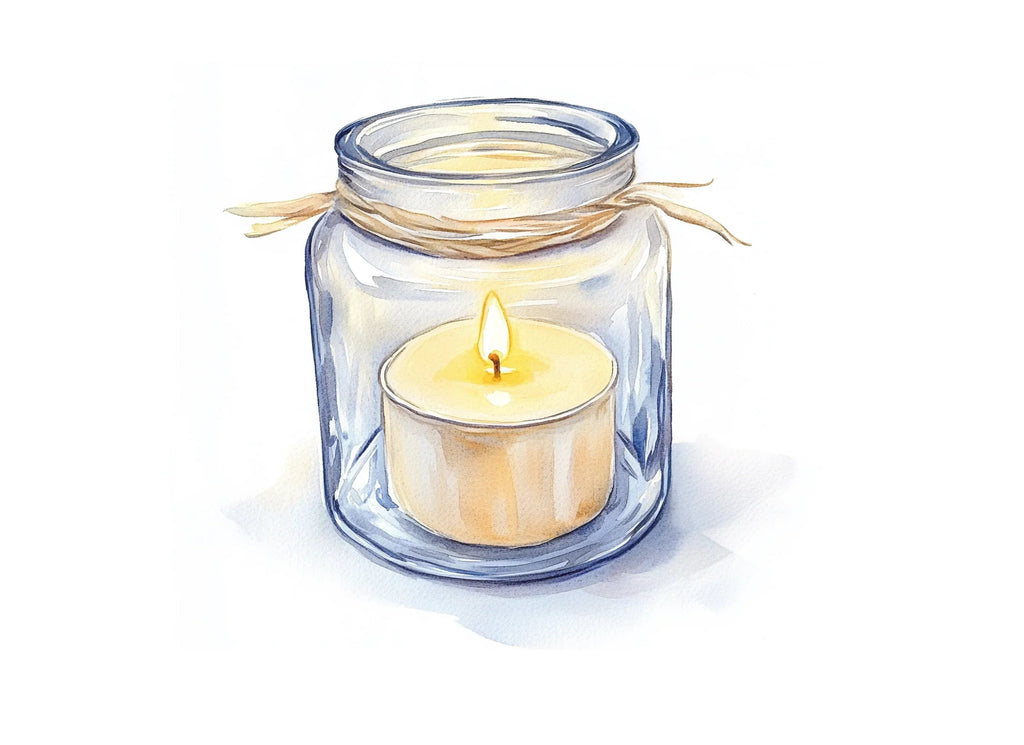 Candle Jar Clipart Bundle
