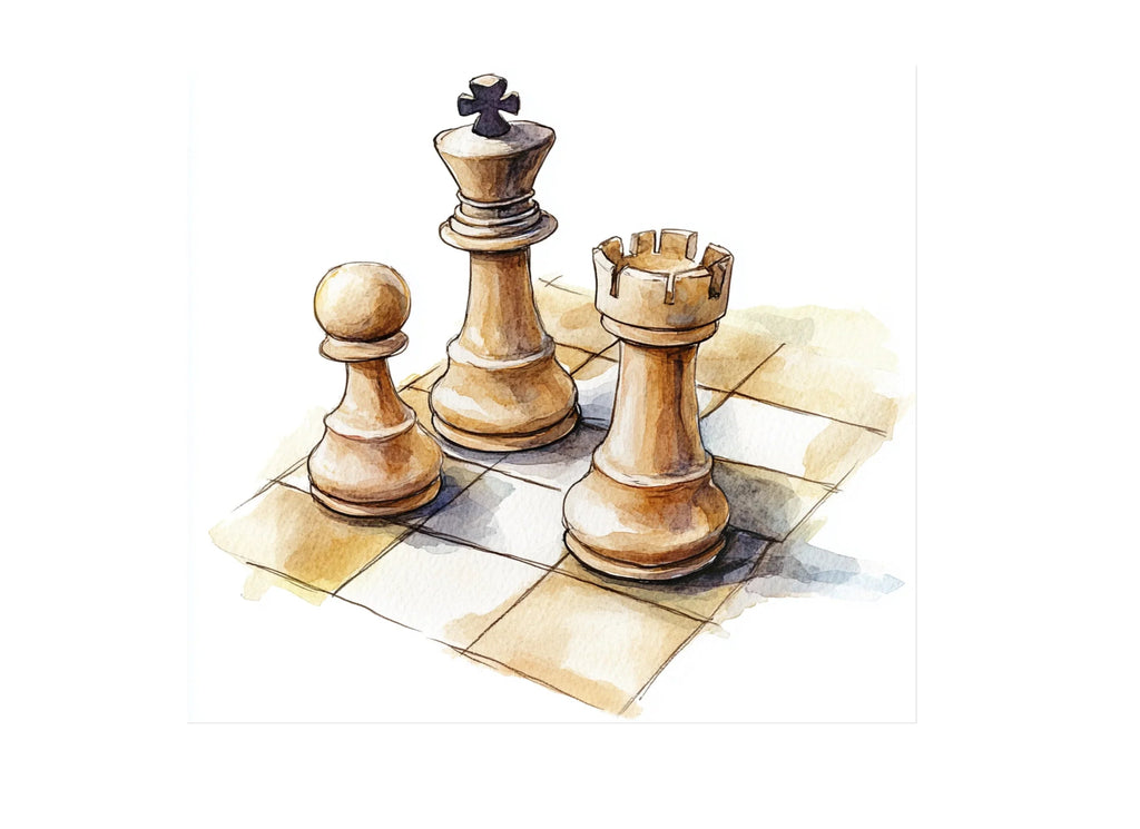 Chess Pieces Board Clipart Bundle