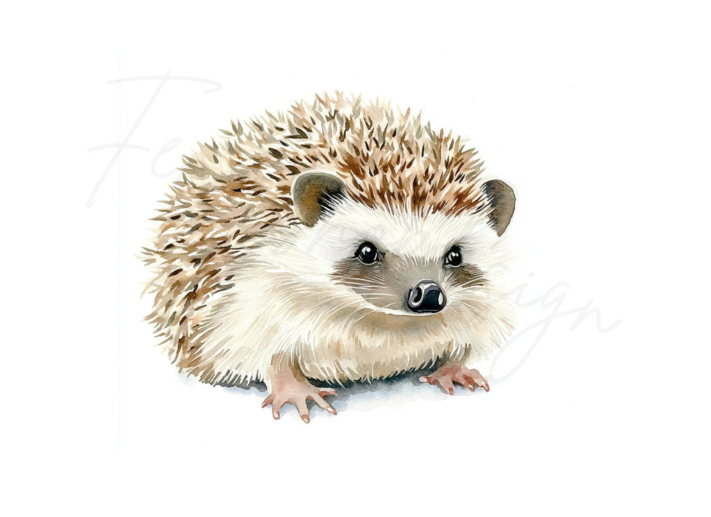 Cute Hedgehog Clipart Bundle