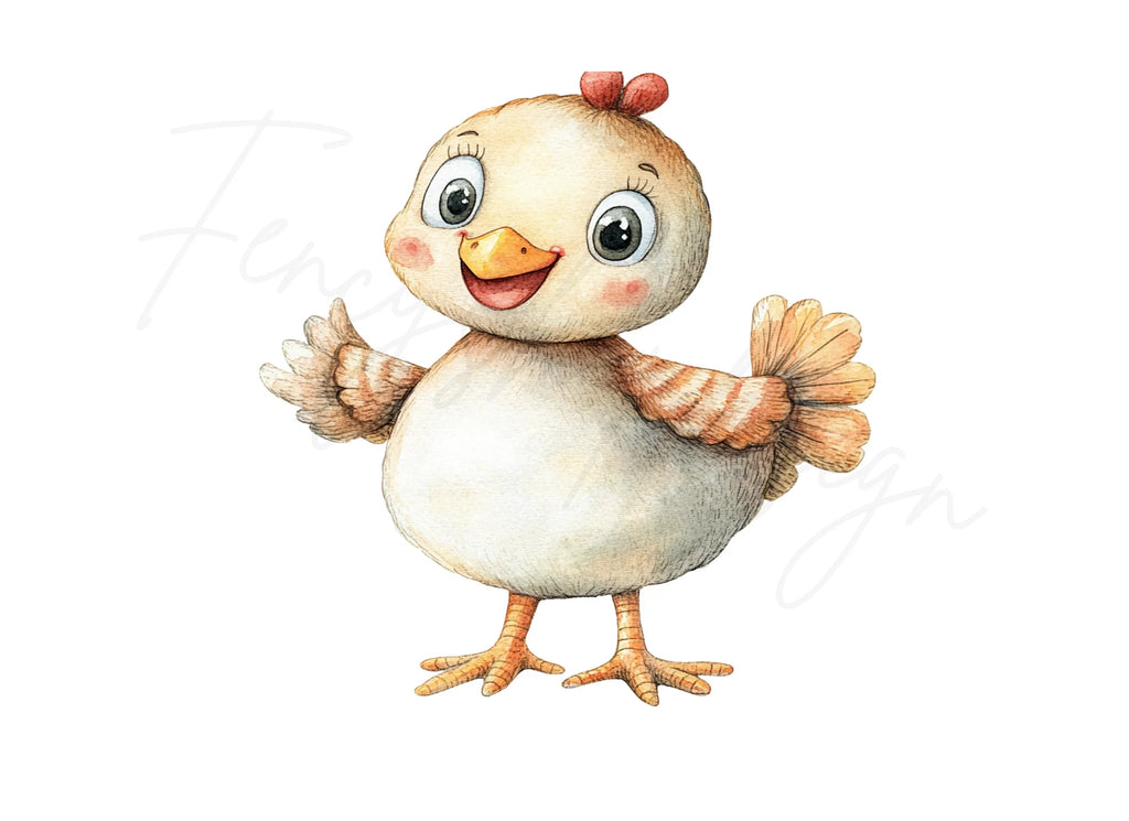 Charming Baby Chick Clipart Bundle
