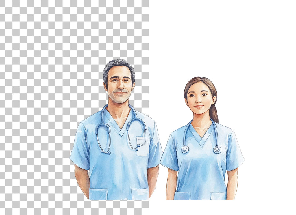Medical Professionals Clipart Bundle