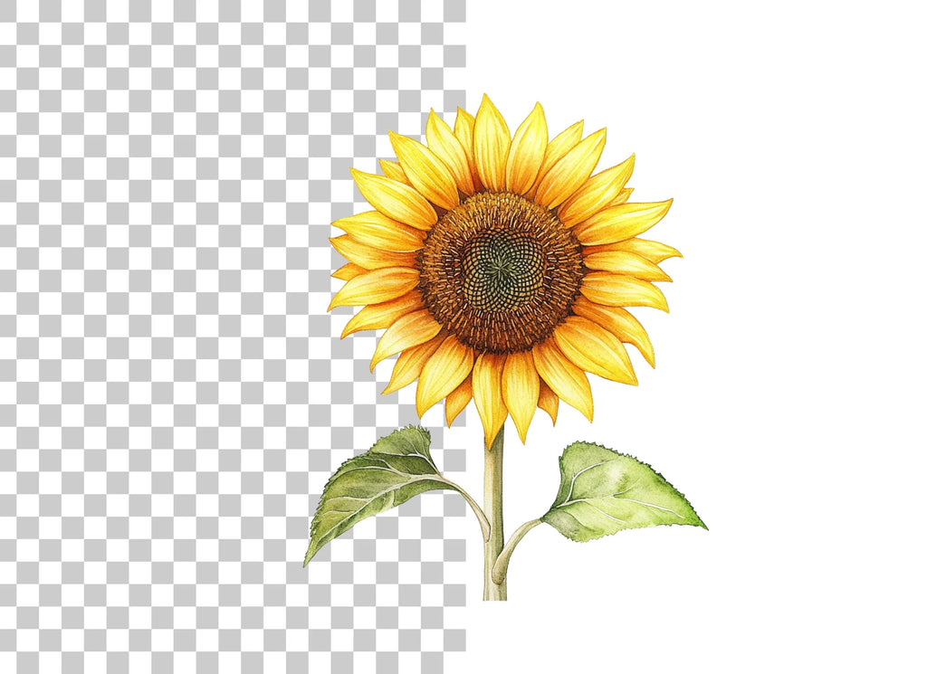 Sunflower Clipart Bundle