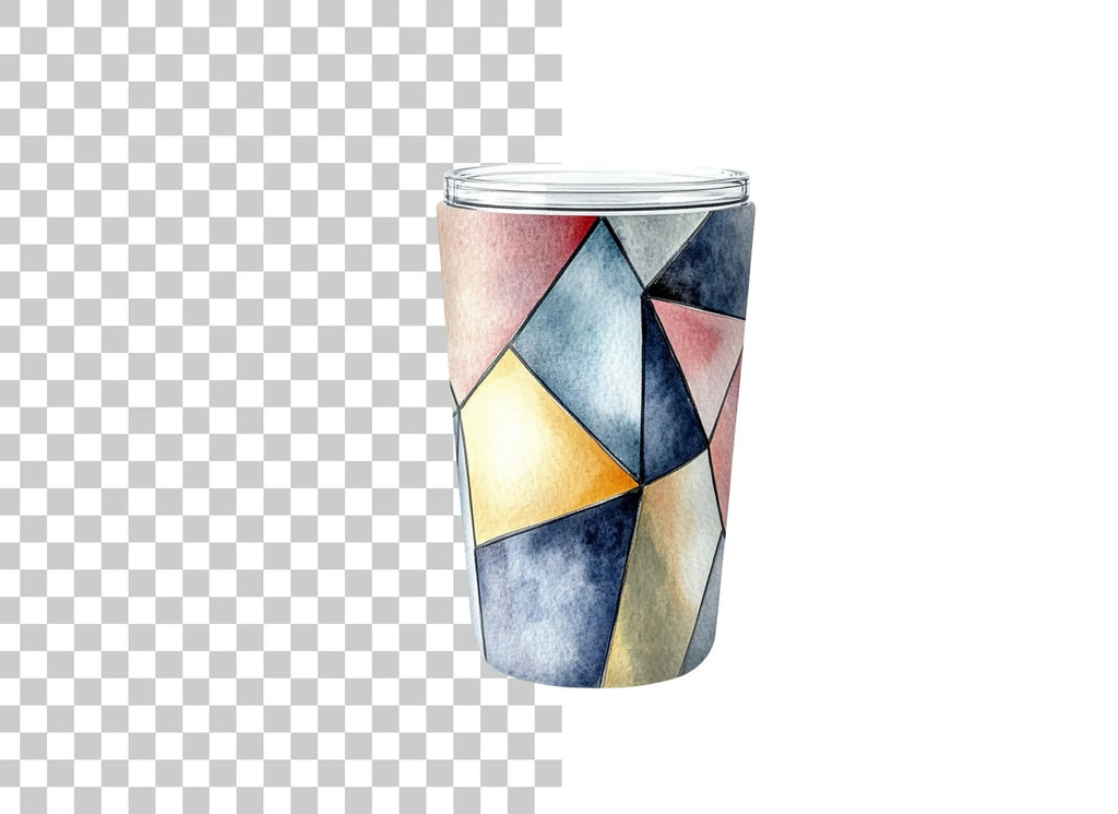 Geometric Tumbler Clipart Bundle