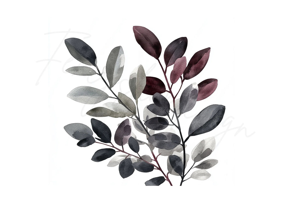 Elegant Leaves Clipart Bundle