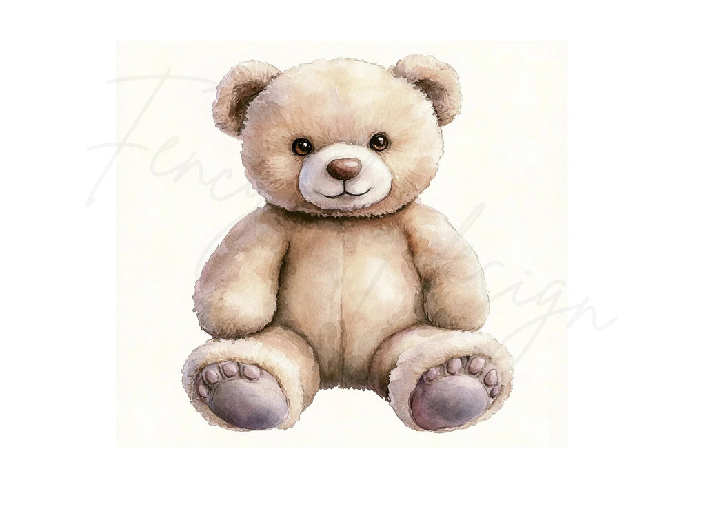 Cute Teddy Bear Clipart Bundle