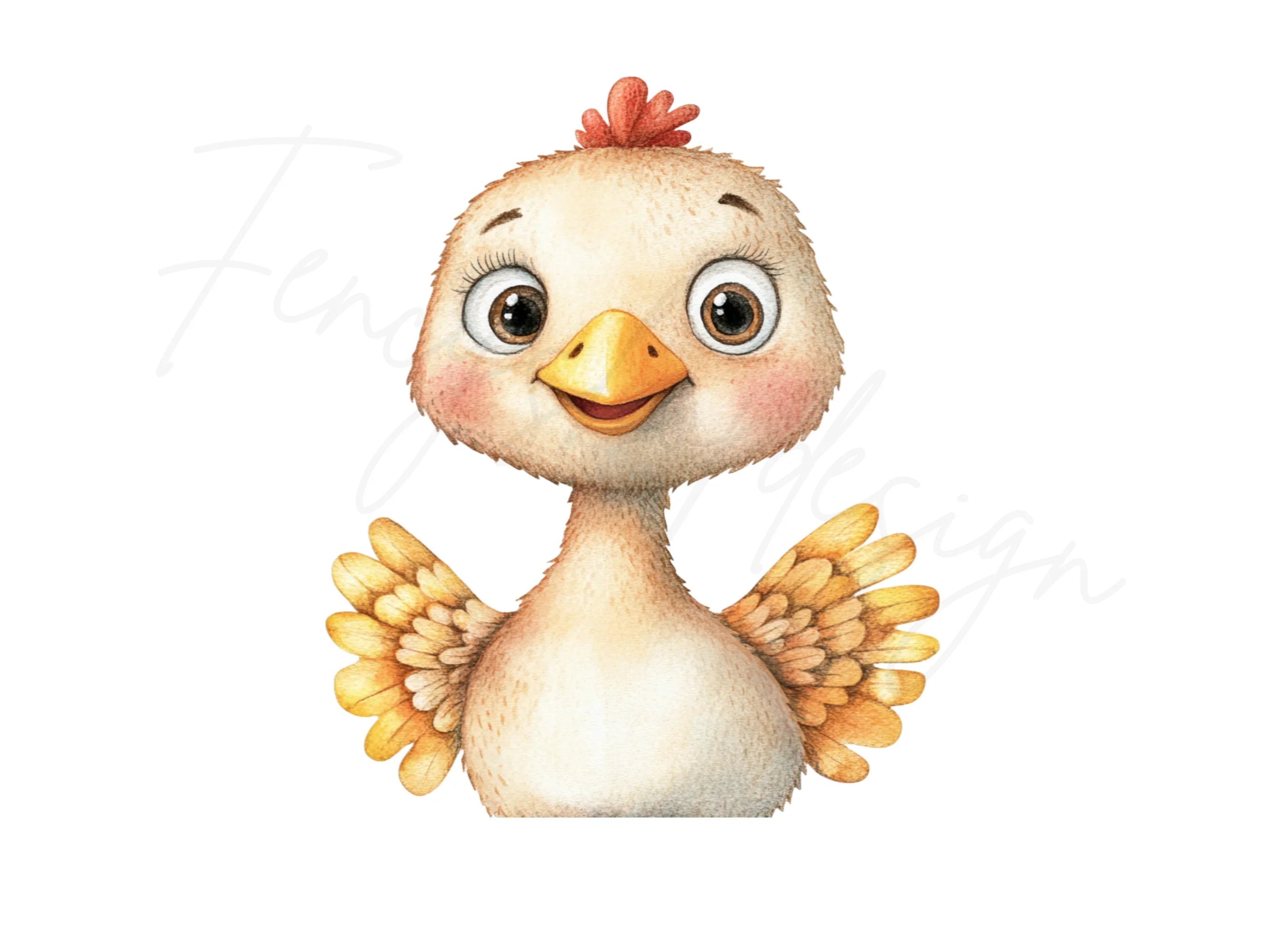 Cute Chicken Clipart Bundle