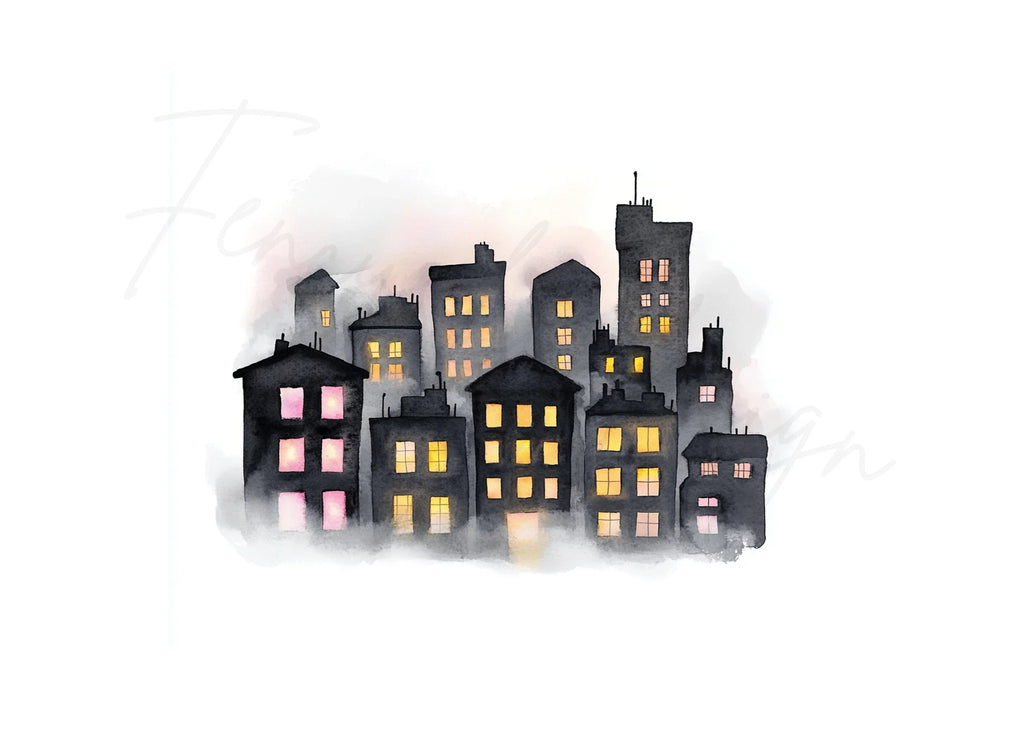 Cityscape Clipart Bundle