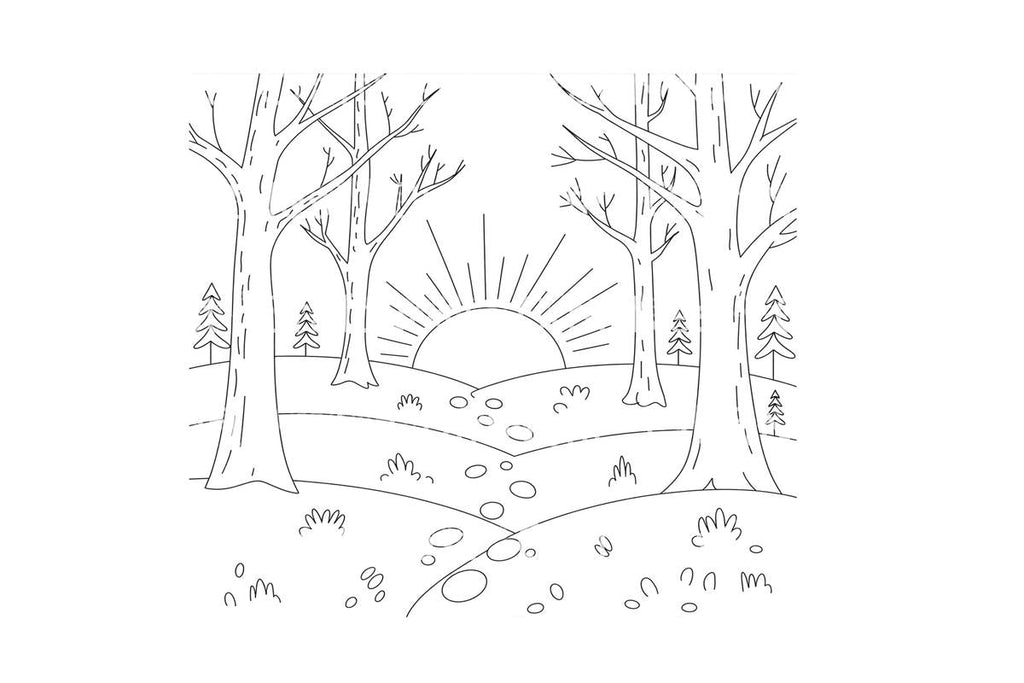 Enchanting Winter Scenes Planner Coloring Books