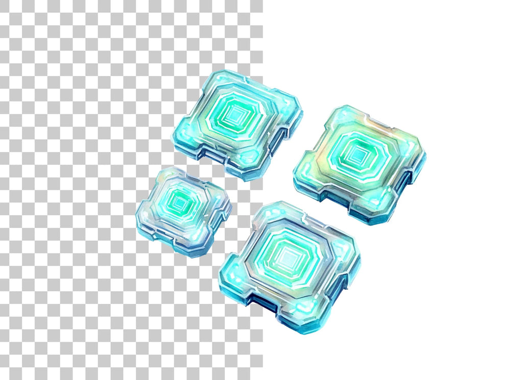 Luminous Tech Core Clipart Bundle