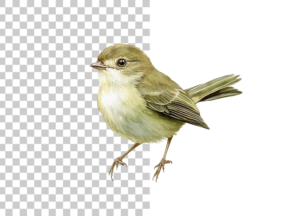 Realistic Small Birds Clipart Bundle