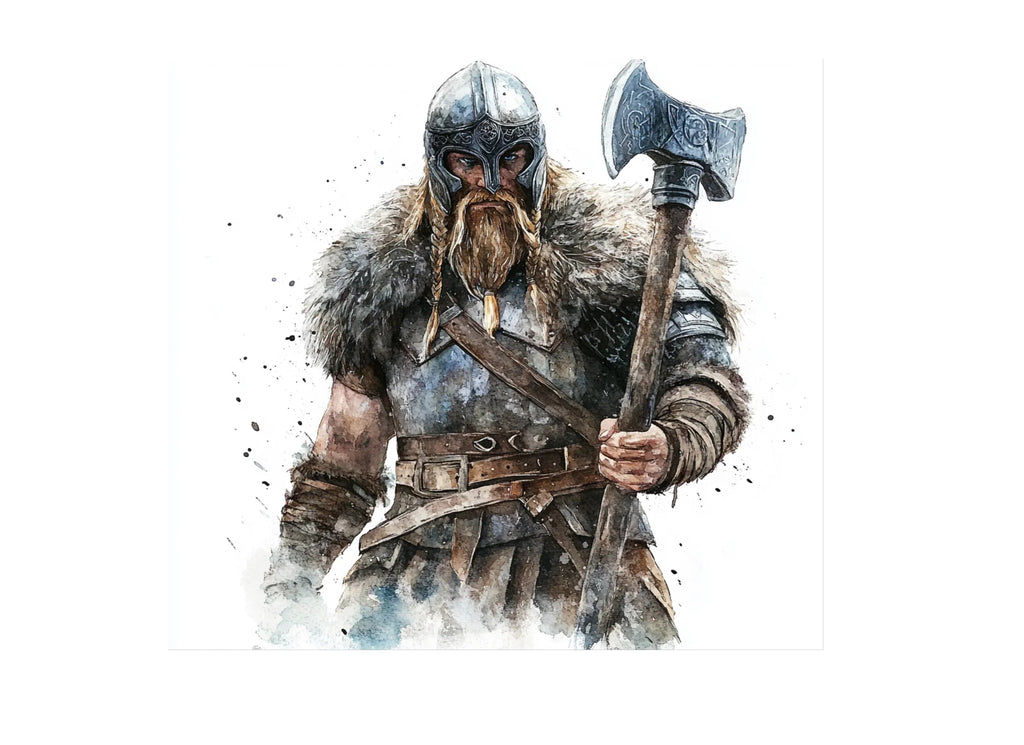 Viking Warriors Clipart Bundle
