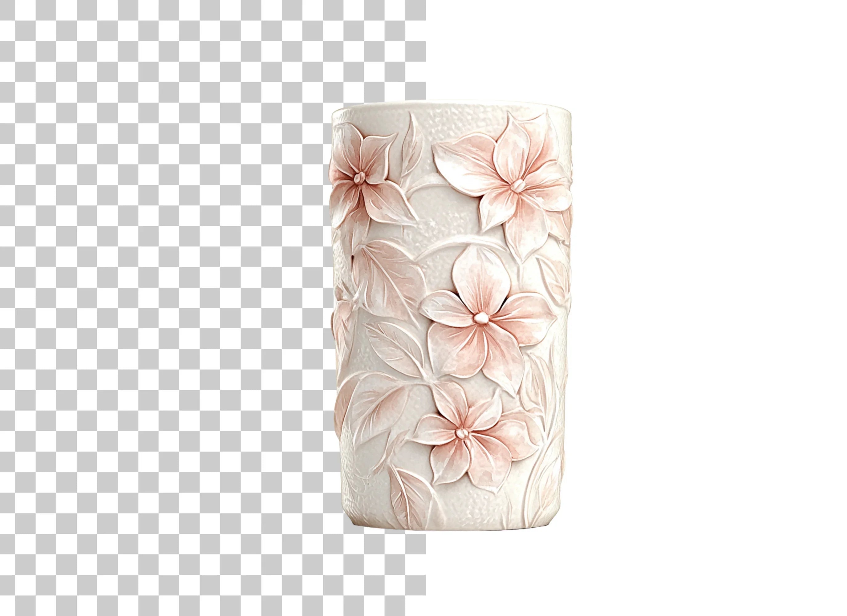 Elegant Floral Vase Clipart Bundle