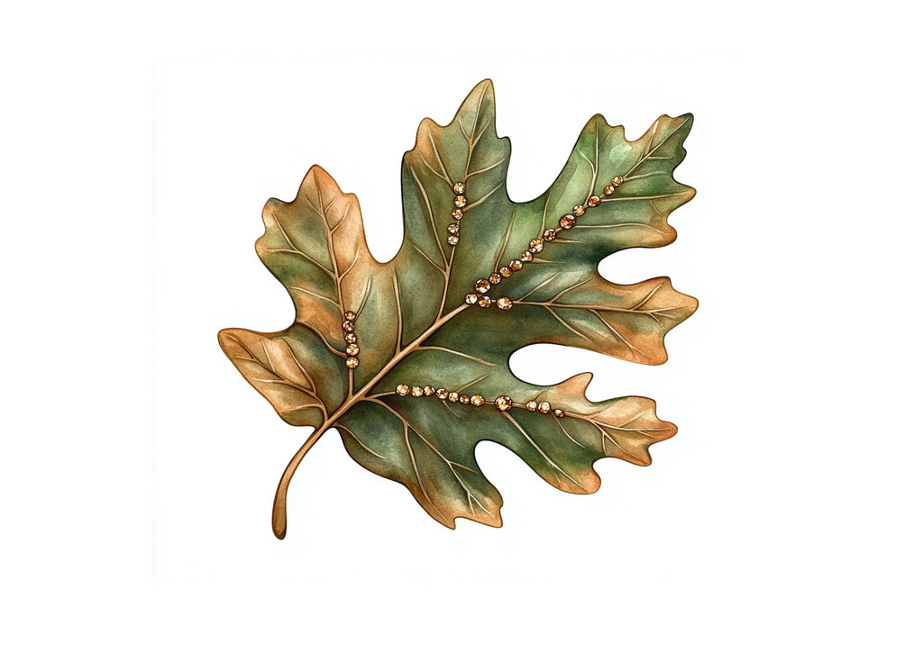 Oak Leaves Clipart Bundle